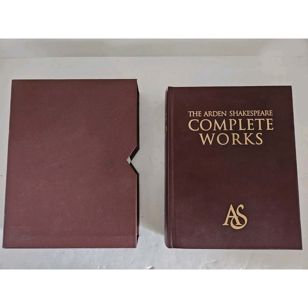 Arden Shakespeare Complete Works by William Shakespeare 2000 Leather Slipcover